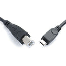 3.2ft Micro USB Male To USB B Type Male Data OTG Cable For Tablet Printer ~ï¼ˆ
