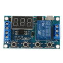 Mini Adjustable 6-30V Relay Timer Cycle Module Time Delay Circuit Board New