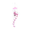 Wind chime sound tubes Butterfly Feng Shui windchimes House Decoration, Pin