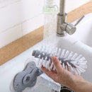New Suction Wall Lazy Cup Brush Glass Cleaning Brush Kitchen Rotating T5B3 B9J4
