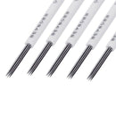 50 Pcs Permanent Makeup Needles Eyebrow Microblading Round Needles Eyebrow  A4E6