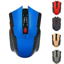 2.4Ghz Wireless Optical Gaming Mouse Mice & USB Receiver Red Black For PC L C8K0