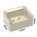 115x90x55 Waterproof Clear Cover Electronic Cable Project Box Enclosure CaseS Bj
