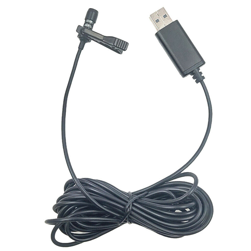 2.5mm Lavalier Lapel Microphone Omnidirectional Mic For Smartphone PC Computer