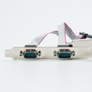 2 Port RS-232 Serial Port + 1 DB25 Printer Parallel Port PCI-E PCI Card adapte.