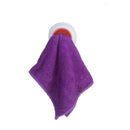 2Pcs Pink Cloth Tea Towel Holder Rubber Push In