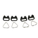 4 pcs Shoulder Neck Wrist Strap Triangle Split Ring for Mirrorless DSLR Camera
