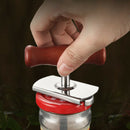 1pc Manual Stainless Steel Easy Can Jar Opener Adjustable Cap Lid Openers To Hn