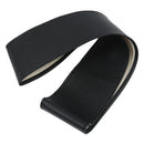 Faux Leather DIY Car Steering Wheel Cover With Needles and Thread (Black) T1V5