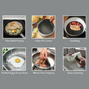 Frying Pan Liner Non-Stick Liner For Frying Pan Fry Bacon Egg Home Kitchen To 3C