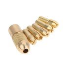 keyless mini drill chucks adapter micro drill collets clamp socket drill