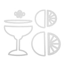 1set Drinks Metal Cutting Dies Stencils DIY Scrapbooking Embossing Decor(A)