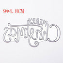 Christmas Metal Cutting Dies DIY Scrapbooking Photo Album Embossing Paper CraTO