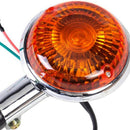 Motorcycle Amber Round Turn Signals Lights Blinker Indicator Lens for Yamah