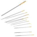 Pro.12pcs Assorted Hand Sewing Needles Set Embroidery Mending Craft Quilting