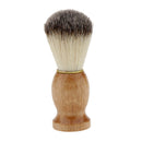 Men Gift Synthetic Bristle Hair Shaving Brush With Wood Handle Barber Tool