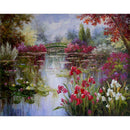 5D DIY Full Drill Diamond Painting Flower Cross Stitch Kit Wall Art (V367)