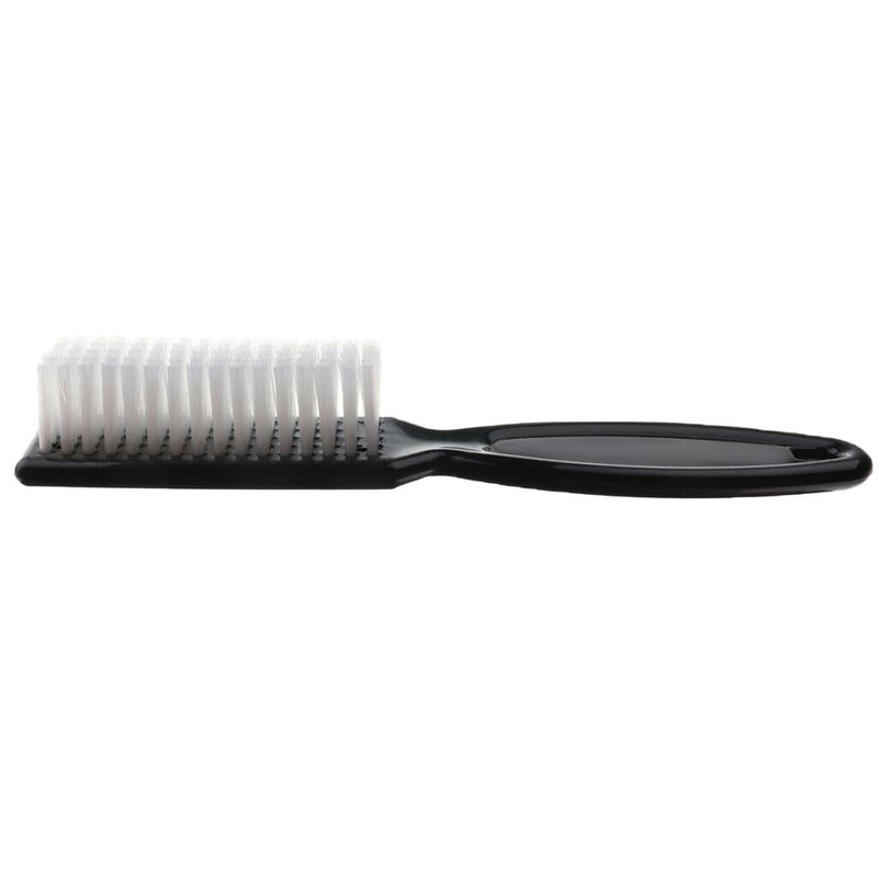 Plastic Black Handle Hairdressing Soft Hair Cleaning Brush Barber Neck Duster ,