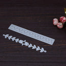 ET422 Leaf Border DIY Cutting Dies Metal Stencils Scrapbook Craft