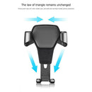 Universal Car Phone Holder Stand Bracket Leather Gravity Air Vent Stand