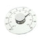Circular Transparent Outdoor Window Thermometer Temperature Weather Station