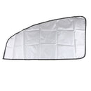 2x Car Side Window Sun Shade - Magnetic Curtain for Kids with Sun Protection