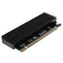 M.2 NVMe SSD NGFF TO PCI-e 3.0 16x adapter M-Key card 2230-2280 Full speed