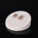 1Pair Fashion Women Lady Elegant Crystal Rhinestone Ear Stud Earrings JewelryHTO