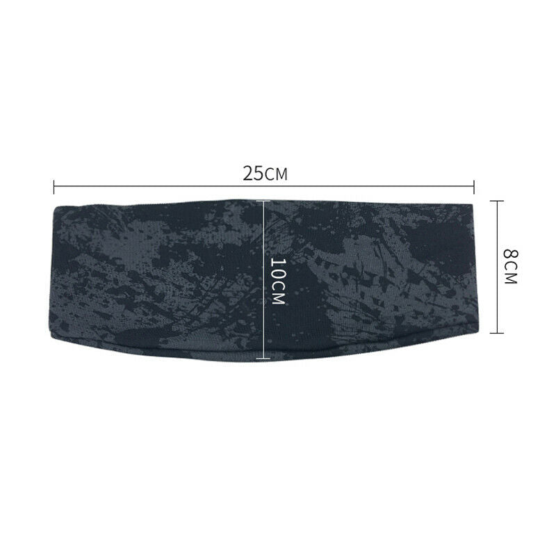 5X(Gym Sports Absorbent Sport Sweat Headband Elastic Sweatband For Men And U3D6)