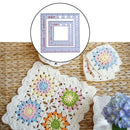 2x Knitting Needle Gauge Size Ruler Metric Ruler Gauge for Sewing Crochet Crafts