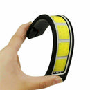 2x Super-Bright-Flexible-Waterproof-COB-LED-DRL-Straight-Driving-Fog-Light C5A0