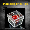 Ball Through Box Illusion Magic Conjuring Prop Magician Trick Game Toys