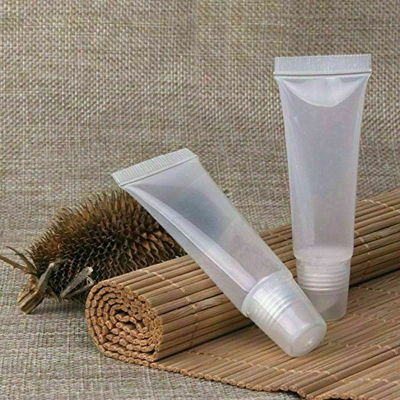 Pack of 1pcs Empty Lip Balm Tubes Lipstick Makeup Dispenser Contai F Sample E5A9