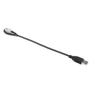 Black Shell Flexible Gooseneck White 3 LED ULight Lamp R4Y7