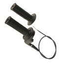 Universal Motorcycle Throttle BlackCable Kit For 7/8'' Or 22mm Bar Scooter ATV