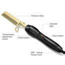 Hair Straightener Flat Irons Straightening Brush Hot Comb TOOLS Hair K4R4