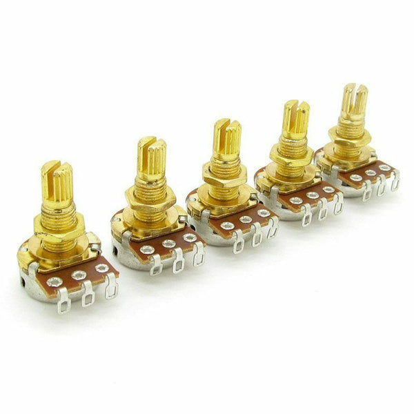 Guitar Potentiometer Audio Volume&Tone Pots Switch Control A500k Split Shaf