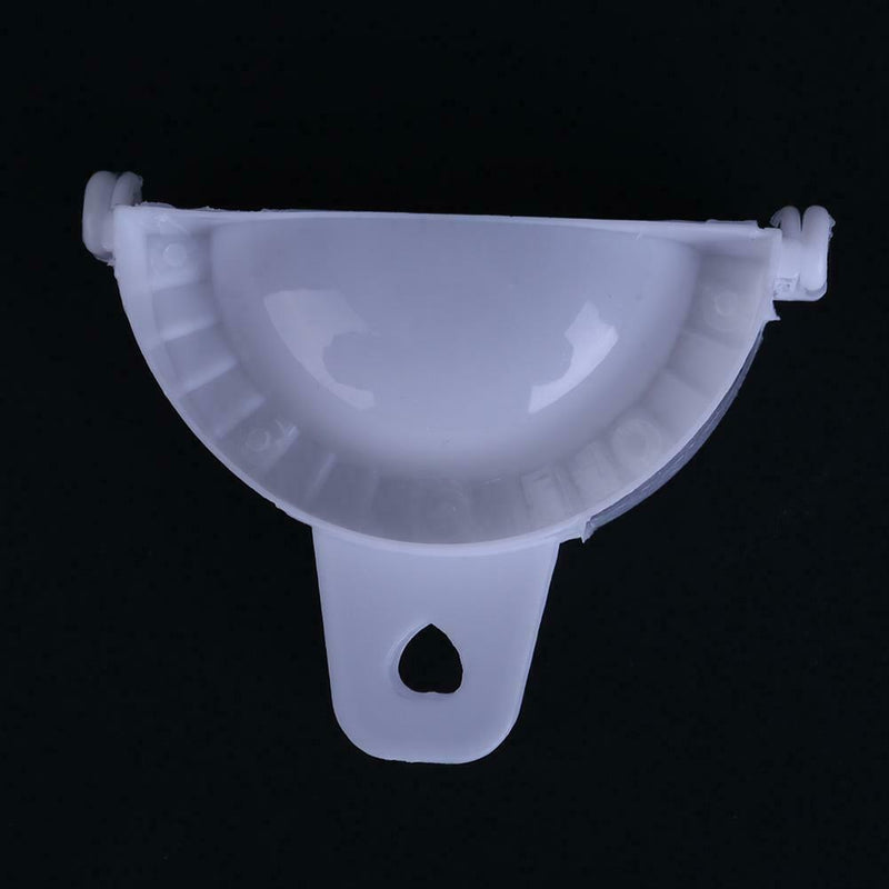 Dumpling Kitchen Tools Hand Pinch Dumplings Mold Maker Tool White(M)