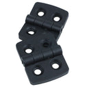10pcs reinforced black plastic door hinges 40mm x 30mm T6U2