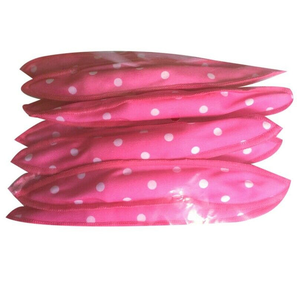 10 Pcs/Lot Hair Curlers Soft Sleep Pillow Hair Rollers Set Best Flexible Fo J8E5