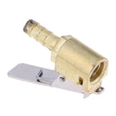Tyre Valve Air Pump Chuck Clip Inflator Connector Head Adapter Valve 6mm