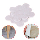 18X 2.7cm Self Adhesive Furniture Wall Chair  Protector Felt Round Pad M&