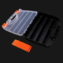 B-380 Portable Parts Box Screw Storage Box Metal Parts Hardware Screwdriver U6G7