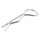 100pcs Universal 1/10th Scale Bend Body Clips Pins Metal For 1/10 HSP car G5N4