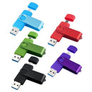 16Gb Colorful Usb 3.0 Flash Drive Otg Pendrive Micro-Usb Stick External Sto