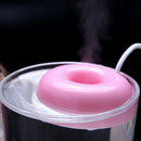 Pink donut humidifier usb office desktop mini humidifier portable creative