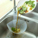 Kitchen Sink Strainer Filter Stopper Self-standing Anti-Blocking Device Foldable
