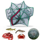 6 Sides 6 Holes Automatic Fishing Net NylonÃ‚Â Crab Fish Trap ShrimpÃ‚Â Cage (A) A