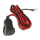 12V Car Motor Female Cigarette Cigar Lighter Adapter Socket Plug Outlet 2 M