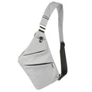 New Osoce Men Nylon Crossbody Shoulder Chest Thin Sling Casual Bag Satchel  G5N6